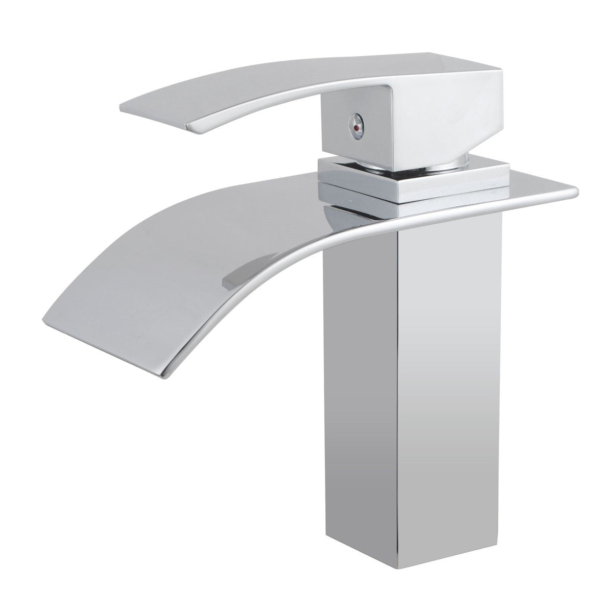 CASCADE Chrome Waterfall Basin Mixer