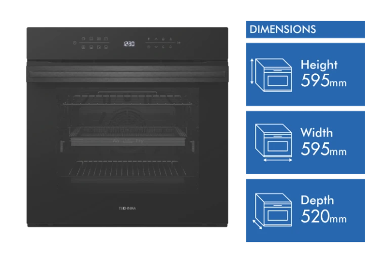 14 Function Built-In Oven with Air Fry 60CM