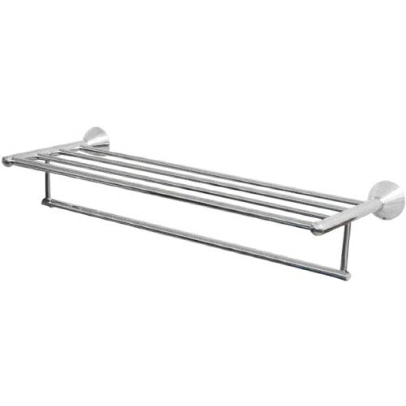 Bath Towel Rack- Chrome Finished