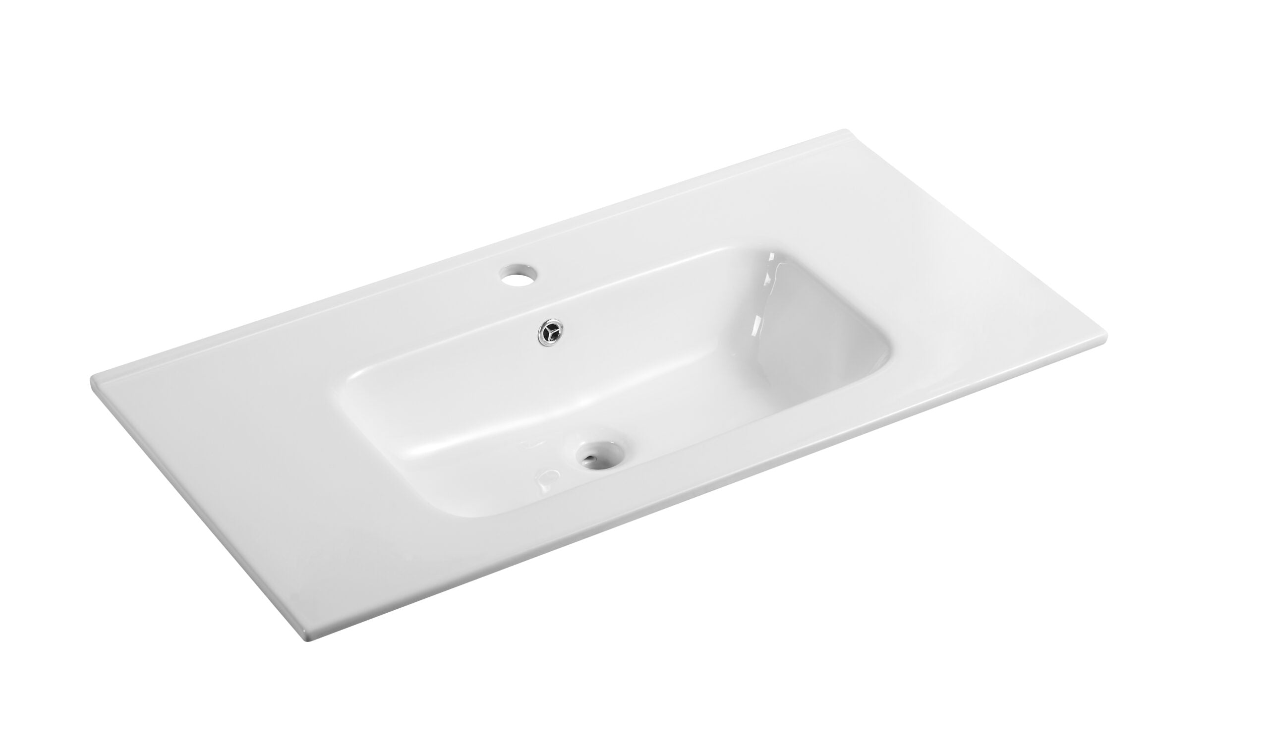 Matte White Polyurethane Vanity