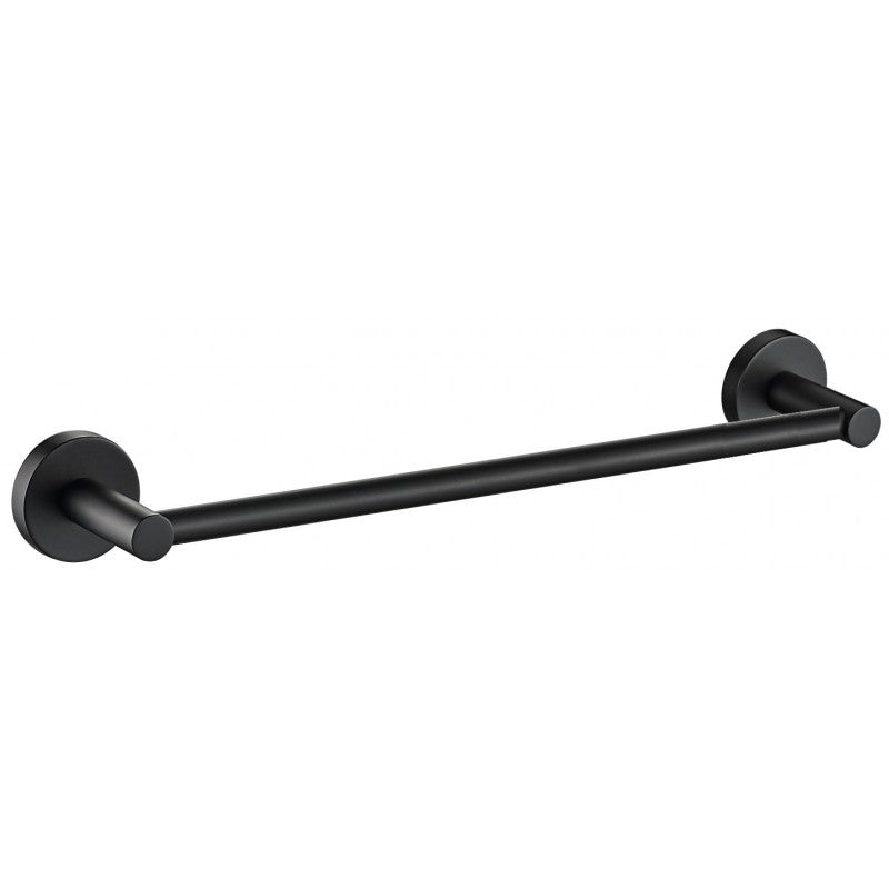 Single Towel Rail- Matt Black