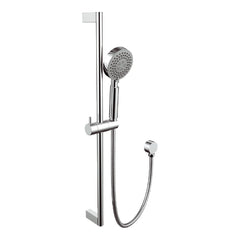 Round Shower Rail in Chrome