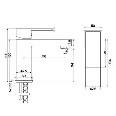 Texas Basin Mixer