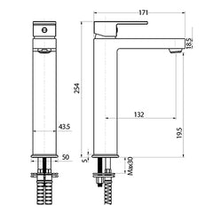 Texas High Basin Mixer