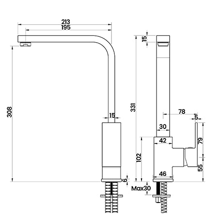 Texas Sink Mixer