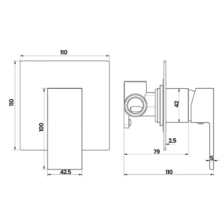 Texas Shower Mixer