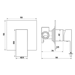 Texas Shower Mixer