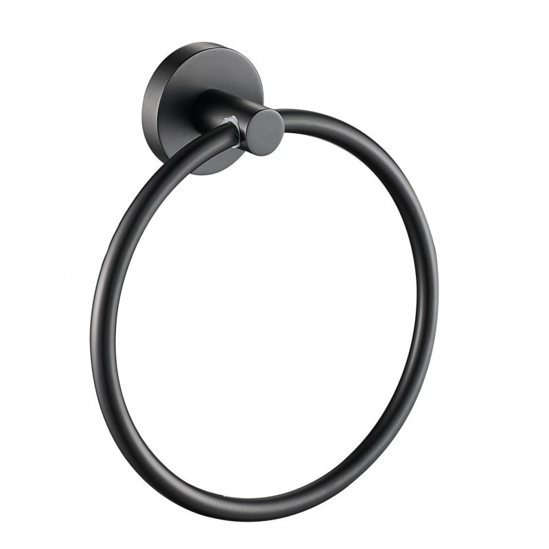 Hand Towel Ring- Matt Black