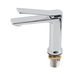 RUSHY Chrome Short Basin Mixer