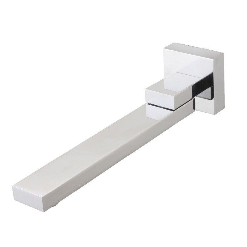 BLAZE Chrome Bathtub/Basin Wall Spout