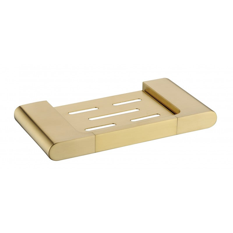 Brushed Gold Soap Dish