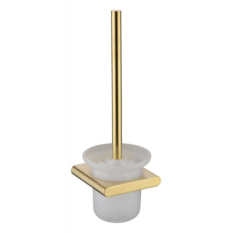 Brushed Gold Toilet Brush Holder