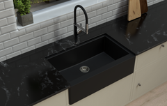 RETRO A100 SINGLE BOWL BUTLER SINK - BLACK