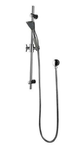 Hand Shower Rail 1 Function Solid Brass Rail with Elbow