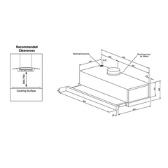 Slide-Out Rangehood 90CM