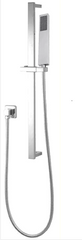 Square Brushed Nickel Handheld Shower Set