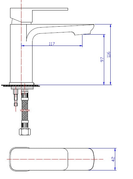 Basin Mixer- Chrome