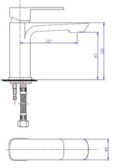 Basin Mixer- Chrome