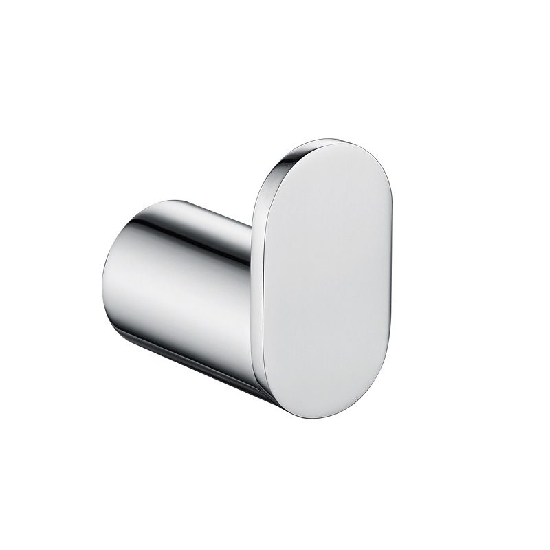 Esperia Solid Brass Chrome Round Robe Hook