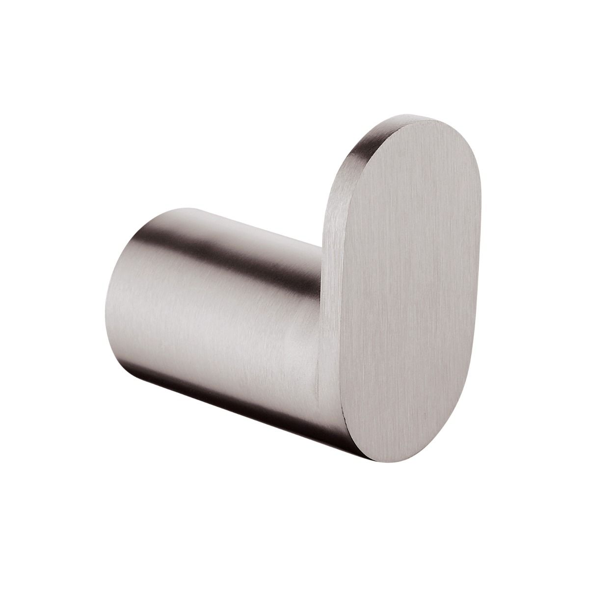 Esperia Brushed Nickel Round Robe Hook