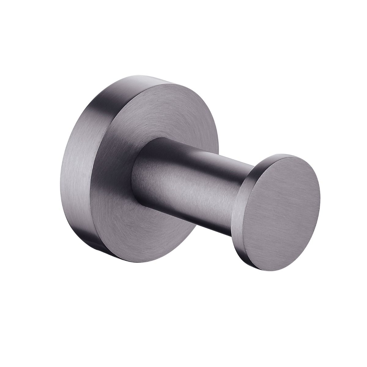 Pentro Gun Metal Grey Round Robe Hook