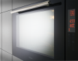 Oven Black Glass + Stainless Steel