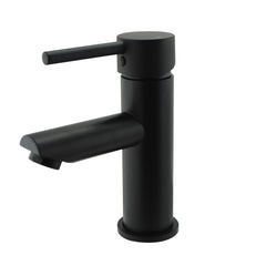 Norico Pentro Matte Black Round Basin Mixer Tap