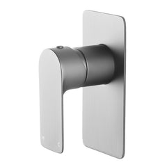 VOG Series Solid Brass Brushed Nickel Shower/Bath Wall Mixer(color up)