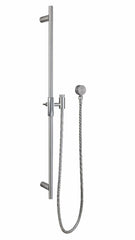 CADDENCE Series Brushed Nickel Shower Rail without Handheld Shower