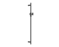 CADDENCE Series Brushed Gun Metal Grey Shower Rail without Handheld Shower