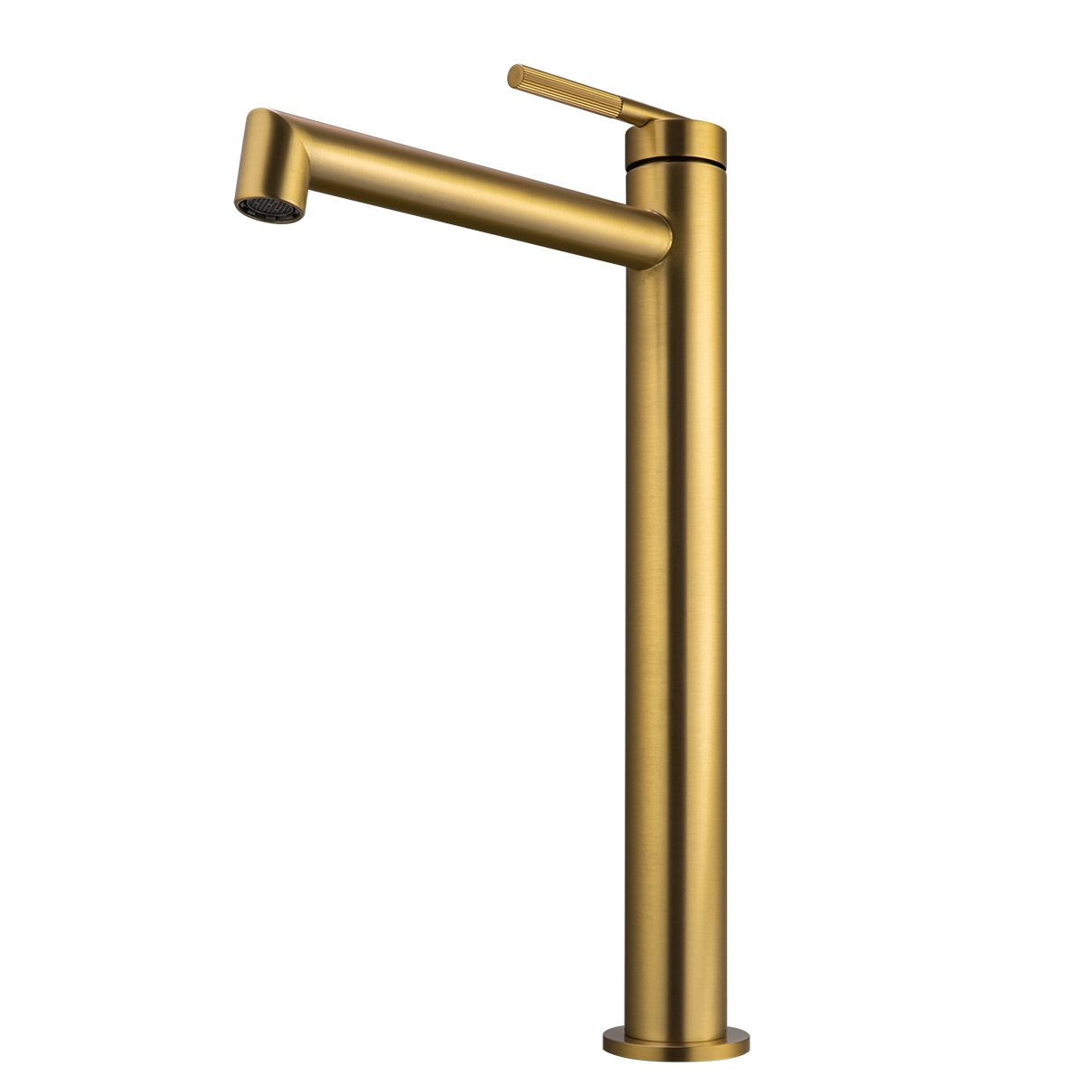 CADDENCE Series Brushed Yellow Gold Tall Basin Mixer