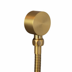 CADDENCE Series Brushed Yellow Gold Shower Rail without Handheld Shower