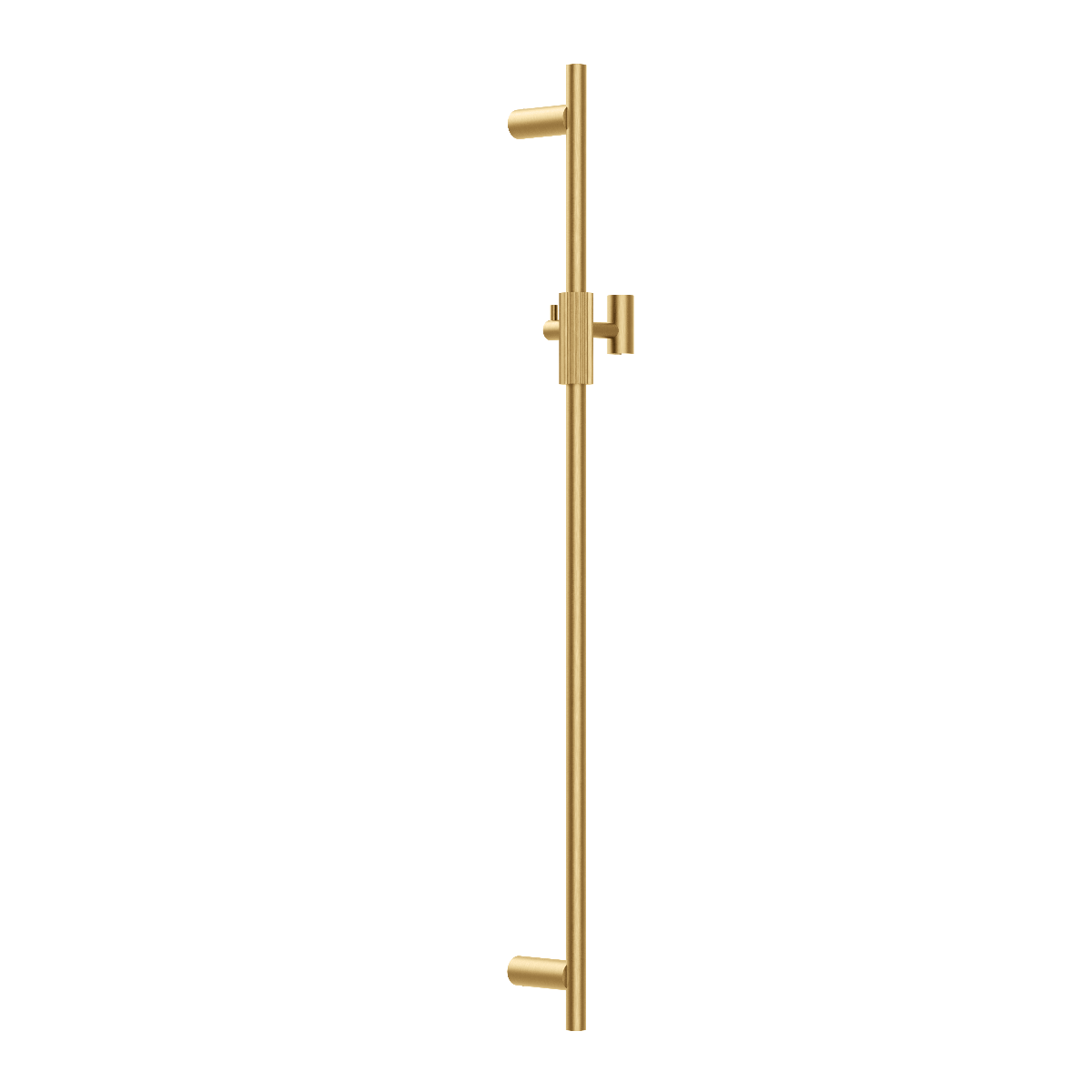 CADDENCE Series Brushed Yellow Gold Shower Rail without Handheld Shower