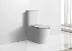 Arrow Sergio 669*384*820mm Dual Flush Washdown Two-piece Ceramic Toilet Suite Soft Closed Seat