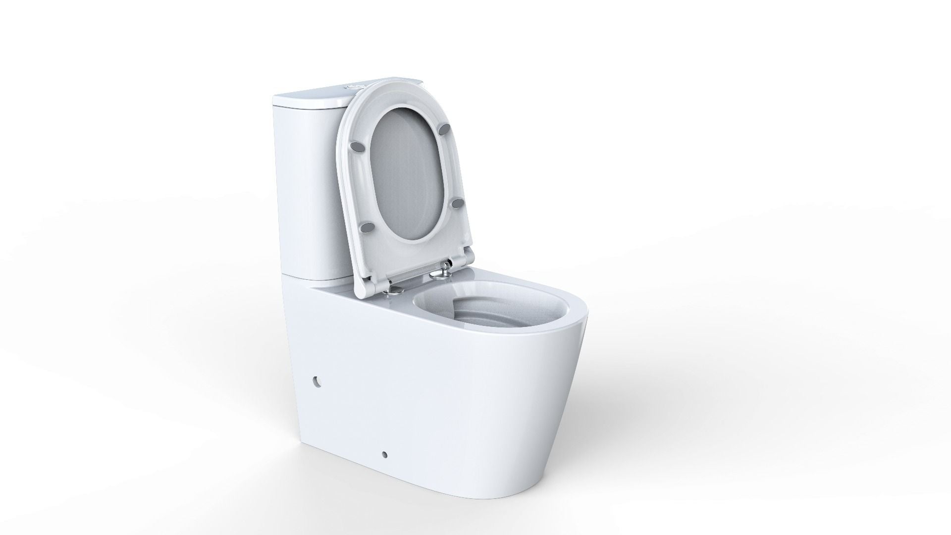 Arrow Sergio 669*384*820mm Dual Flush Washdown Two-piece Ceramic Toilet Suite Soft Closed Seat