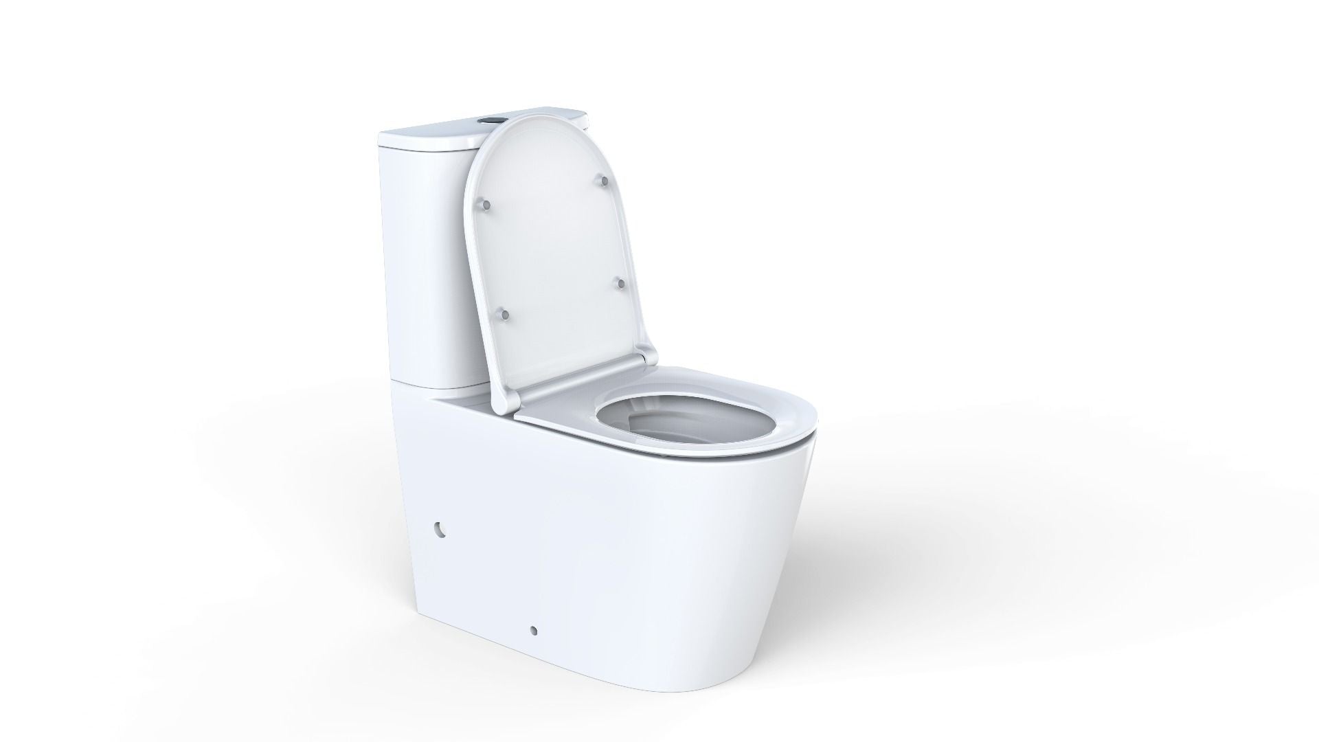 Arrow Sergio 669*384*820mm Dual Flush Washdown Two-piece Ceramic Toilet Suite Soft Closed Seat