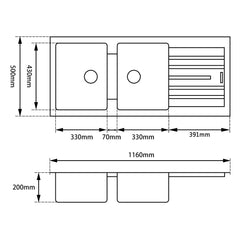 Kitchen Sink Granite 