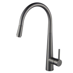 Norico Pentro Gun Metal Grey Pull Out Kitchen Mixer