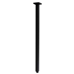 Square Black Ceiling Shower Arm 600mm