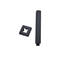 Cavallo 200mm Matte Black Square Ceiling Shower Arm