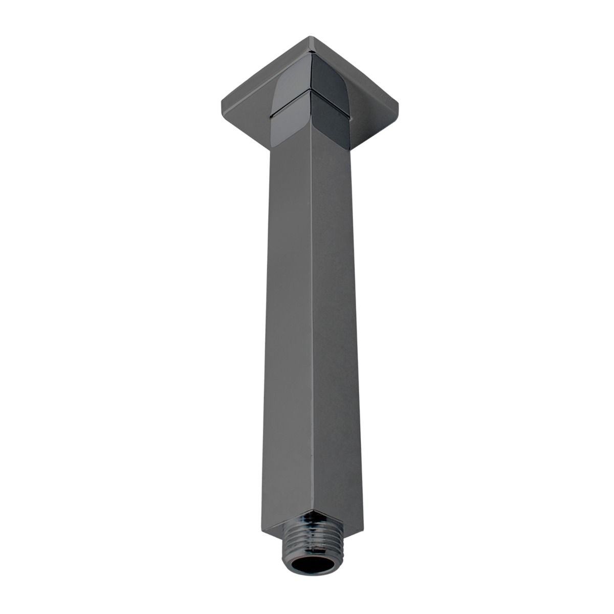 Cavallo 200mm Gun Metal Grey Square Ceiling Shower Arm