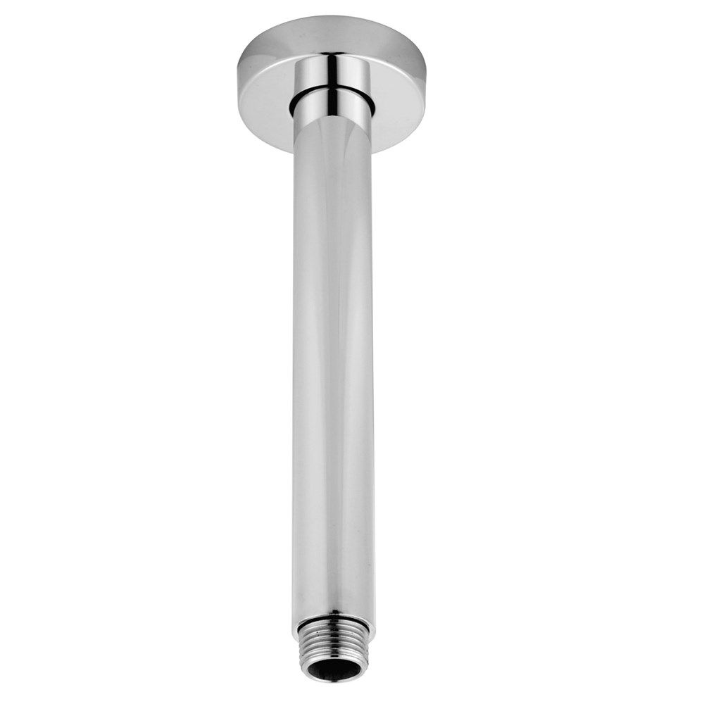 Pentro Chrome Round Ceiling Shower arm 200mm