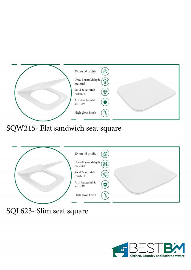 FLORENCE Rimless Toilet Suite