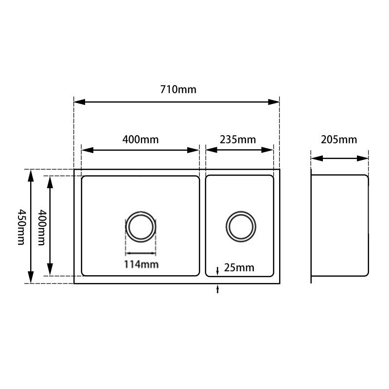 Stainless Steel Double Sink