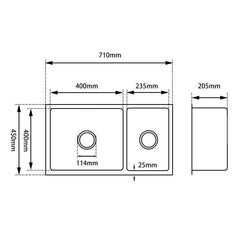 Stainless Steel Double Sink