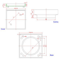 Drain Cover Outdoor 