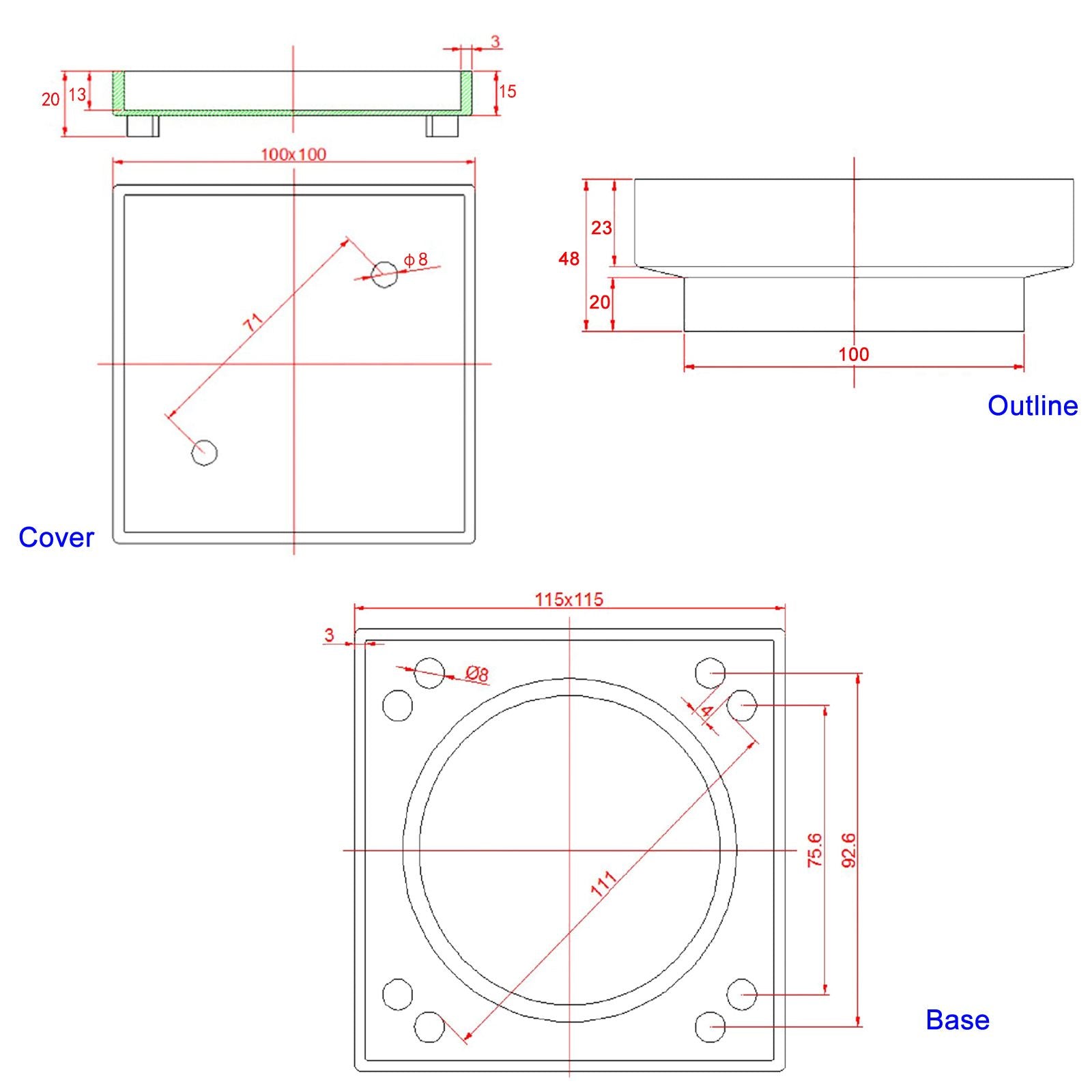 Smart Waste Tile Insert