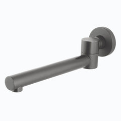 Pentro Gun Metal Grey Round Bath Spout